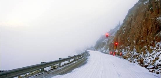 Drive in Snow