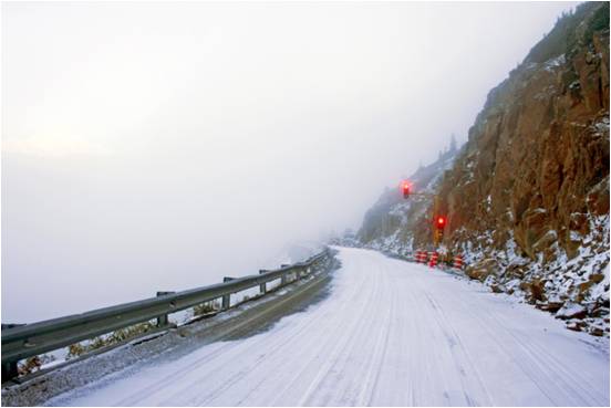 Drive in Snow